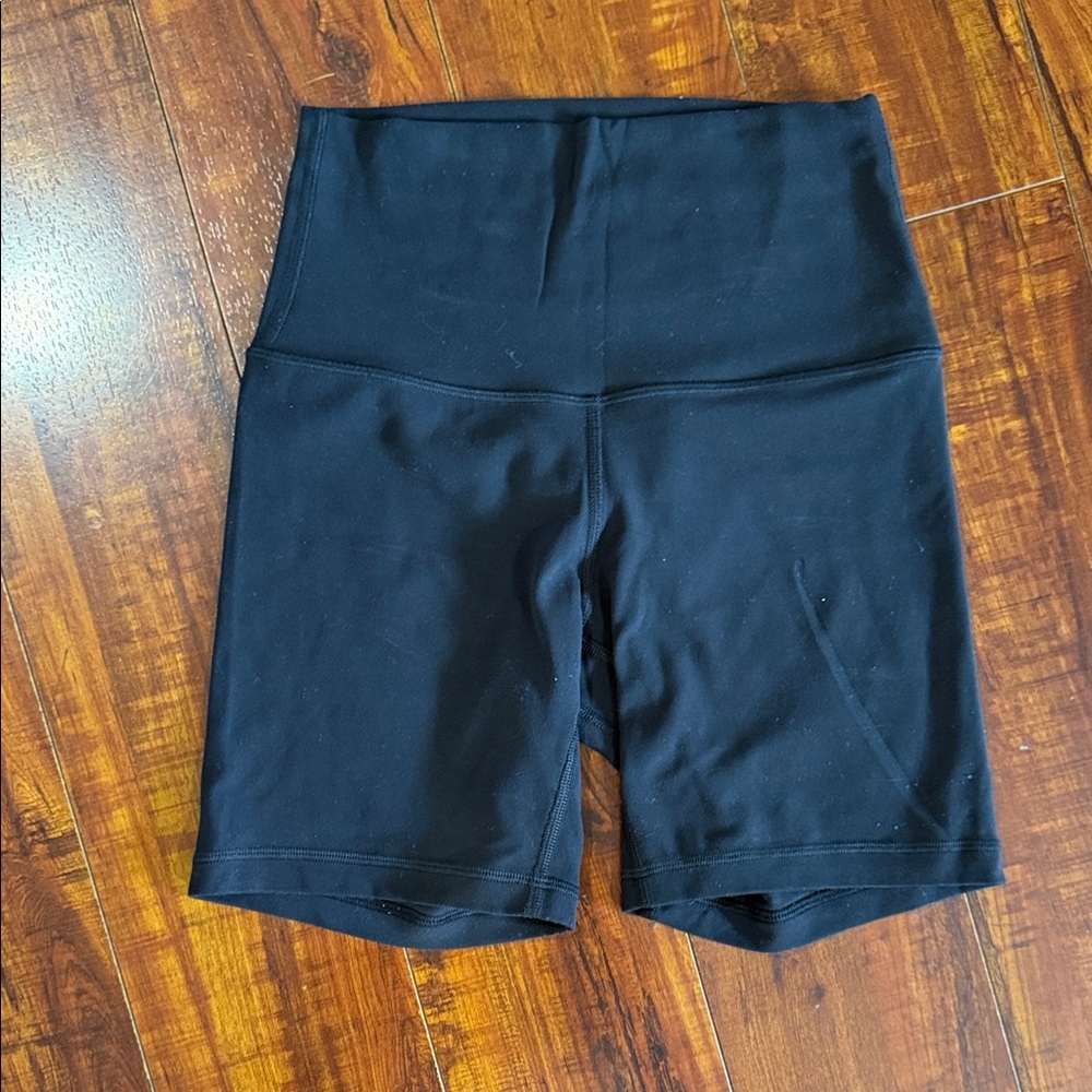 Lululemon Black Align High Waisted Biker Shorts
